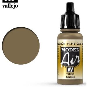 Vallejo Model Air Camouflage Grey Green acrylic paint - 17 ml Bottle Vallejo Model Air Camouflage Grey Green acrylic paint - 17 ml Bottle