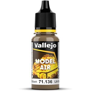 Vallejo Model Air 17ml - Brown - Acrylic Paint Vallejo Model Air 17ml - Brown - Acrylic Paint