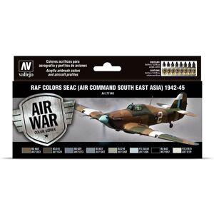 Vallejo 71146 Acrylic Paint Set - Multi Colors - 17ml Vallejo 71146 Acrylic Paint Set - Multi Colors - 17ml