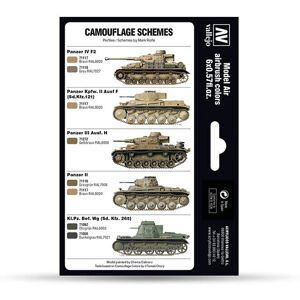 Vallejo DAK Colors 1941-1944 - Acrylic Paint Set Vallejo DAK Colors 1941-1944 - Acrylic Paint Set