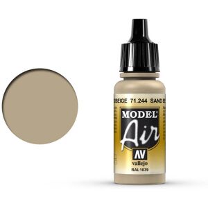 Vallejo Sand Beige Acrylic Paint - Model Air 17ml Vallejo Sand Beige Acrylic Paint - Model Air 17ml