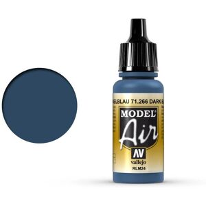 Vallejo Model Air Dark Blue RLM24 Acrylic Paint - Airbrush Ready Vallejo Model Air Dark Blue RLM24 Acrylic Paint - Airbrush Ready