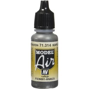 Vallejo Seaplane Gray Acrylic Paint - Model Air 17ml - Airbrush Ready Vallejo Seaplane Gray Acrylic Paint - Model Air 17ml - Airbrush Ready