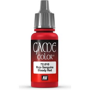 Vallejo 72.010 Acrylic Paint - Blood Red - 17ml Vallejo 72.010 Acrylic Paint - Blood Red - 17ml