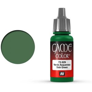 Vallejo Game Color Sick Green - Acrylic Paint for Miniatures Vallejo Game Color Sick Green - Acrylic Paint for Miniatures