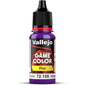 Vallejo Brand Model Acrylic Violet Fluorescent Paint 18ml - Acrylic paint Vallejo Brand Model Acrylic Violet Fluorescent Paint 18ml - Acrylic paint