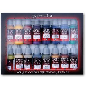 Vallejo Brand Model Color Acrylic Paint Set - 16 Colors Vallejo Brand Model Color Acrylic Paint Set - 16 Colors