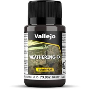 Vallejo 73.802 Acrylic paint - 40 ml - Weathering Effects - Russian Splash Mud Vallejo 73.802 Acrylic paint - 40 ml - Weathering Effects - Russian Splash Mud