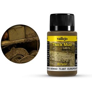 Vallejo Modello 73807 Effetti di invecchiamento fango spesso europeo - 40ml Vallejo Modello 73807 Effetti di invecchiamento fango spesso europeo - 40ml