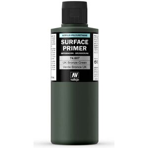 Vallejo 74.607 Primer - Vert Bronze U.K. - 200ml - Publicité Vallejo 74.607 Primer - Vert Bronze U.K. - 200ml - Publicité