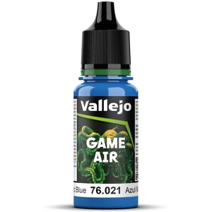 Peinture Acrylique Magic Blue Vallejo - 76021 - Pour aérographe - Publicité Peinture Acrylique Magic Blue Vallejo - 76021 - Pour aérographe - Publicité