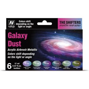 Set di Vernice Acrilica Vallejo Galaxy Dust Set di Vernice Acrilica Vallejo Galaxy Dust