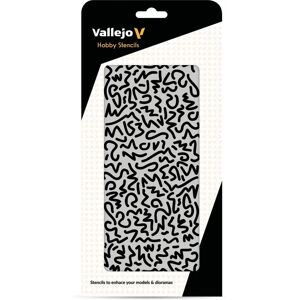 Plantilla Vallejo STCAM001 Luftwaffe WWII Tejas - Patrón de camuflaje Plantilla Vallejo STCAM001 Luftwaffe WWII Tejas - Patrón de camuflaje