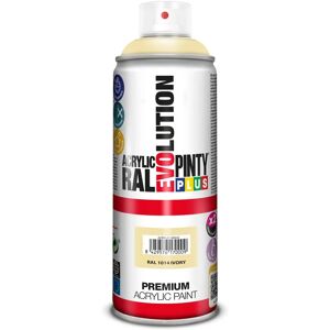 Pintyplus Evolution RAL 1014 Peinture en spray Ivoire - Spray paint - Publicité Pintyplus Evolution RAL 1014 Peinture en spray Ivoire - Spray paint - Publicité