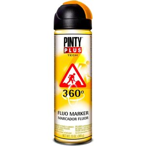 Pintyplus Tech T143 Orange 360° Peinture en spray - Spray paint - Publicité Pintyplus Tech T143 Orange 360° Peinture en spray - Spray paint - Publicité
