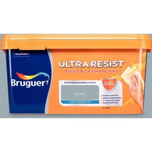 Bruguer Ultra Resist Vernice Interno Antimanchas Grigio 4L Bruguer Ultra Resist Vernice Interno Antimanchas Grigio 4L