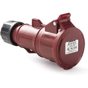 FAMATEL Enchufe 16A 3P+T Rojo IP44 - Power Socket FAMATEL Enchufe 16A 3P+T Rojo IP44 - Power Socket