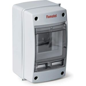 Famatel 3902-T Waterproof Electrical Enclosure - 4 Modules Famatel 3902-T Waterproof Electrical Enclosure - 4 Modules