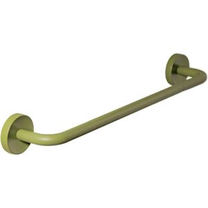 Toallero Geyser - Barra de toalla de metal rectangular, oliva, 40CM - Accesorio de baño Toallero Geyser - Barra de toalla de metal rectangular, oliva, 40CM - Accesorio de baño