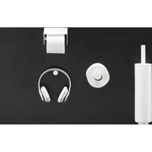 Cosmic Witte Mat Toiletrolhouder met Deksel - Badkamer Accessoire Cosmic Witte Mat Toiletrolhouder met Deksel - Badkamer Accessoire