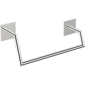 Cosmic Wall Mounted Towel Ring - Square Minimalist Chrome Finish Cosmic Wall Mounted Towel Ring - Square Minimalist Chrome Finish