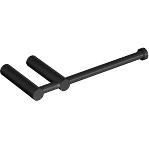 Cosmic Wall Mounted Toilet Roll Holder Circular Stainless Steel Black Cosmic Wall Mounted Toilet Roll Holder Circular Stainless Steel Black