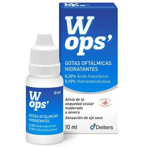 Deiters Wops Gotas Hidratantes Oculares 10ml - Cuidado de Ojos Secos Deiters Wops Gotas Hidratantes Oculares 10ml - Cuidado de Ojos Secos