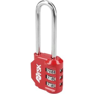 Serratura combinata rossa Ferrestock 55 mm Serratura combinata rossa Ferrestock 55 mm