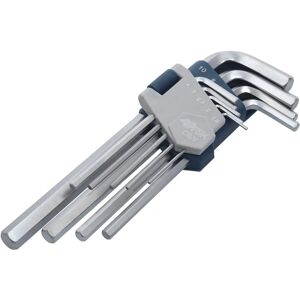 Ensemble de 9 clés Allen Ferrestock - Acier, 1,5-10mm - Set d'outils - Publicité Ensemble de 9 clés Allen Ferrestock - Acier, 1,5-10mm - Set d'outils - Publicité