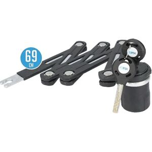 Câble avec cadenas Ferrestock - 69cm, Acier, Noir - Publicité Câble avec cadenas Ferrestock - 69cm, Acier, Noir - Publicité