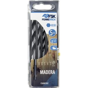 Set di Morsetti Ferrestock - 3-8mm Legno Esagonale Set di Morsetti Ferrestock - 3-8mm Legno Esagonale