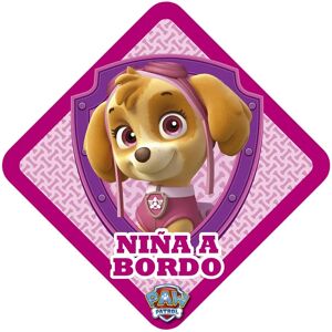 Autocollant Rose La Pat’ Patrouille - Sticker pour Voiture Enfant - Publicité Autocollant Rose La Pat’ Patrouille - Sticker pour Voiture Enfant - Publicité