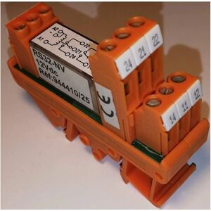 Weidmüller 9444100000 Relay Module - Orange - 12V DC - Relay Module Weidmüller 9444100000 Relay Module - Orange - 12V DC - Relay Module
