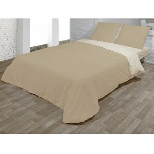 Hosteline VEGAS Beige Double Reversible Duvet Cover Set - 3 Pieces Hosteline VEGAS Beige Double Reversible Duvet Cover Set - 3 Pieces