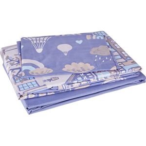 Pierre Cardin GLOBOS Blau Bedtextiel Set Pierre Cardin GLOBOS Blau Bedtextiel Set