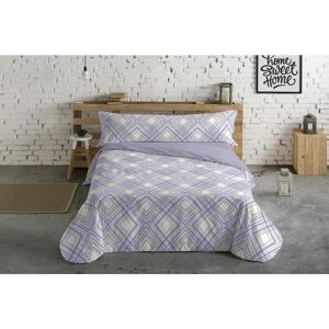 Hosteline Lineas Light mauve Duvet cover set - Duvet cover set Hosteline Lineas Light mauve Duvet cover set - Duvet cover set