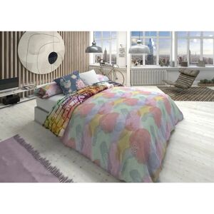 Lois FAME P. Gray Reversible Duvet Cover Set - Bed of 135 cm Lois FAME P. Gray Reversible Duvet Cover Set - Bed of 135 cm