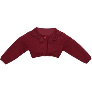 Tutto Piccolo Burgunder Trikotstrickjacke - Mädchen 10A Tutto Piccolo Burgunder Trikotstrickjacke - Mädchen 10A