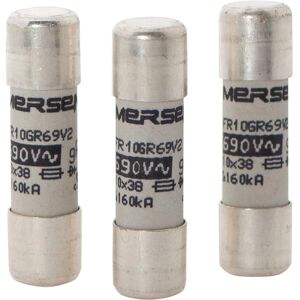 Mersen FR10GG50V1 - Fusible céramique 10x38mm 1A - Publicité Mersen FR10GG50V1 - Fusible céramique 10x38mm 1A - Publicité