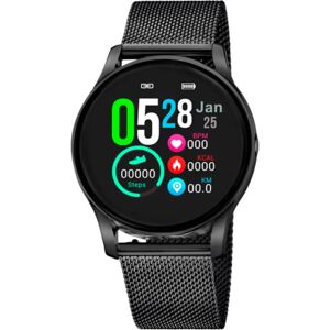 Lotus L50002/A Women's Black PVD Mesh Smartwatch - Watch Lotus L50002/A Women's Black PVD Mesh Smartwatch - Watch