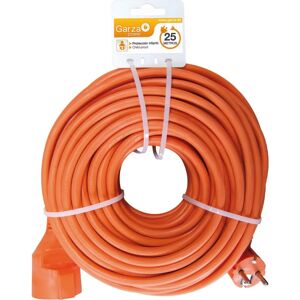 Garza Cinta de extensión exterior naranja de 25m - 16A 3680W CE Garza Cinta de extensión exterior naranja de 25m - 16A 3680W CE