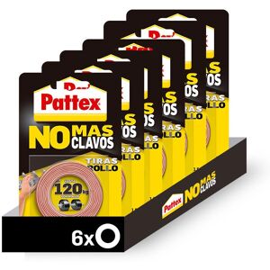 Pattex - No Más Clavos Cinta Doble Cara - 1.5m - 19mm - Tape Pattex - No Más Clavos Cinta Doble Cara - 1.5m - 19mm - Tape