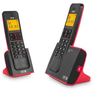 SPC 7292RC2 Czarny Czerwony - Telefon stacjonarny SPC 7292RC2 Czarny Czerwony - Telefon stacjonarny