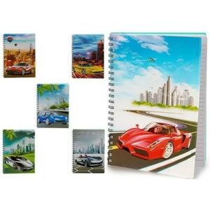 Bigbuy Home Notitieboek Auto A4 16 L - Notitieboek Bigbuy Home Notitieboek Auto A4 16 L - Notitieboek