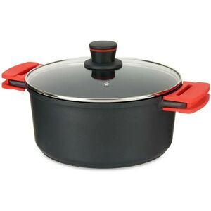 Kinvara Black Aluminium Casserole - 28cm Kinvara Black Aluminium Casserole - 28cm