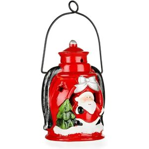 Krist+ Weihnachtsmann Dekorative Figur - 8,3x16x8.5cm Keramik Rot Weiß Krist+ Weihnachtsmann Dekorative Figur - 8,3x16x8.5cm Keramik Rot Weiß