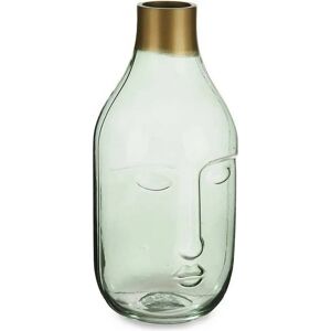 Gift Decor Vase Visage en Verre Vert - Publicité Gift Decor Vase Visage en Verre Vert - Publicité