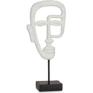 Gift Decor Dekoracyjna figurka twarzy - Poliuretanowa biała Gift Decor Dekoracyjna figurka twarzy - Poliuretanowa biała