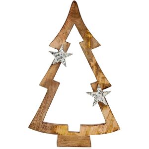 Krist+ Christmas Tree Shape Wooden Ornament - Christmas Tree Krist+ Christmas Tree Shape Wooden Ornament - Christmas Tree