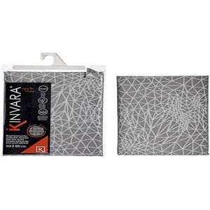 Bigbuy Home Grey Jacquard Tablecloth - 140 x 180 cm Bigbuy Home Grey Jacquard Tablecloth - 140 x 180 cm